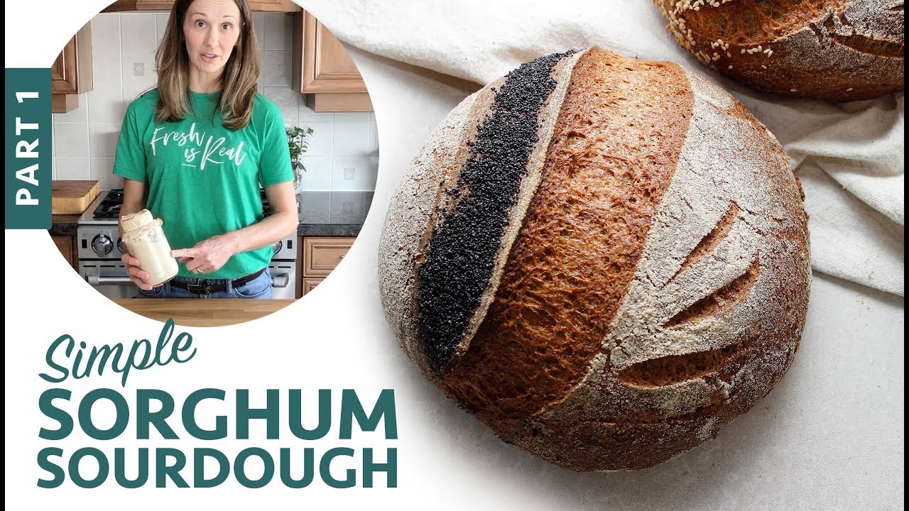 Simple Sorghum Sourdough - Part 1 (Gluten-Free Vegan Bread)