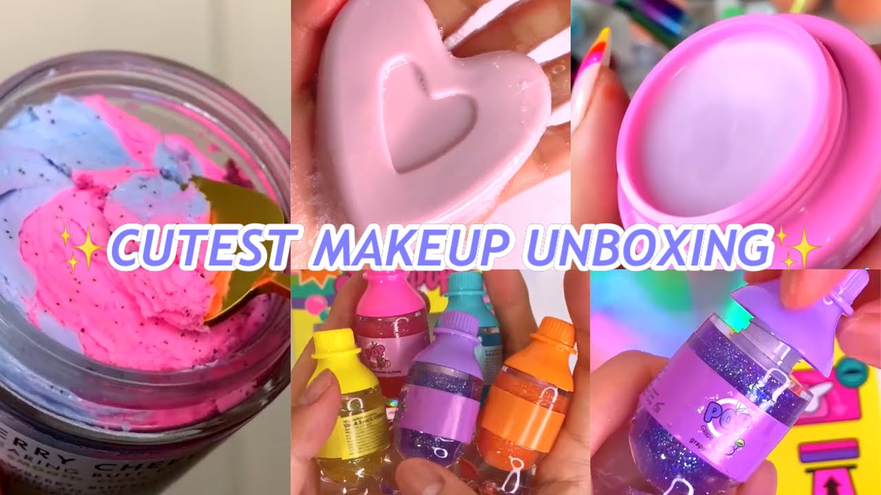Unboxing Makeup And Skincare Products 🌸 TikTok Compilation ✨ ASMR Tapping part 5
