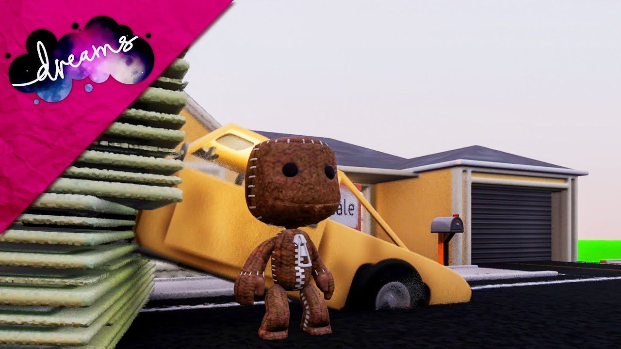 Sackboy Tries To Find His New House | Dreams PS4