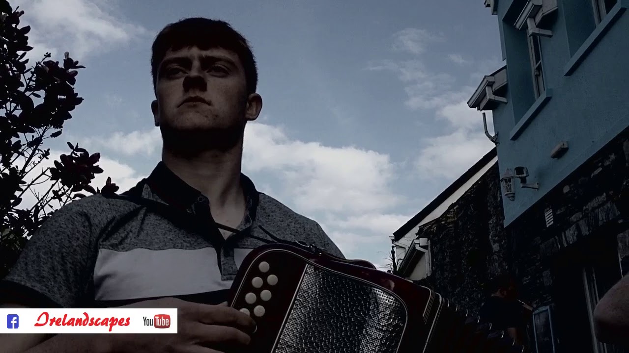 Irish Bouzouki & Accordion Tullycross Connemara (traditional music performance with local scenery)