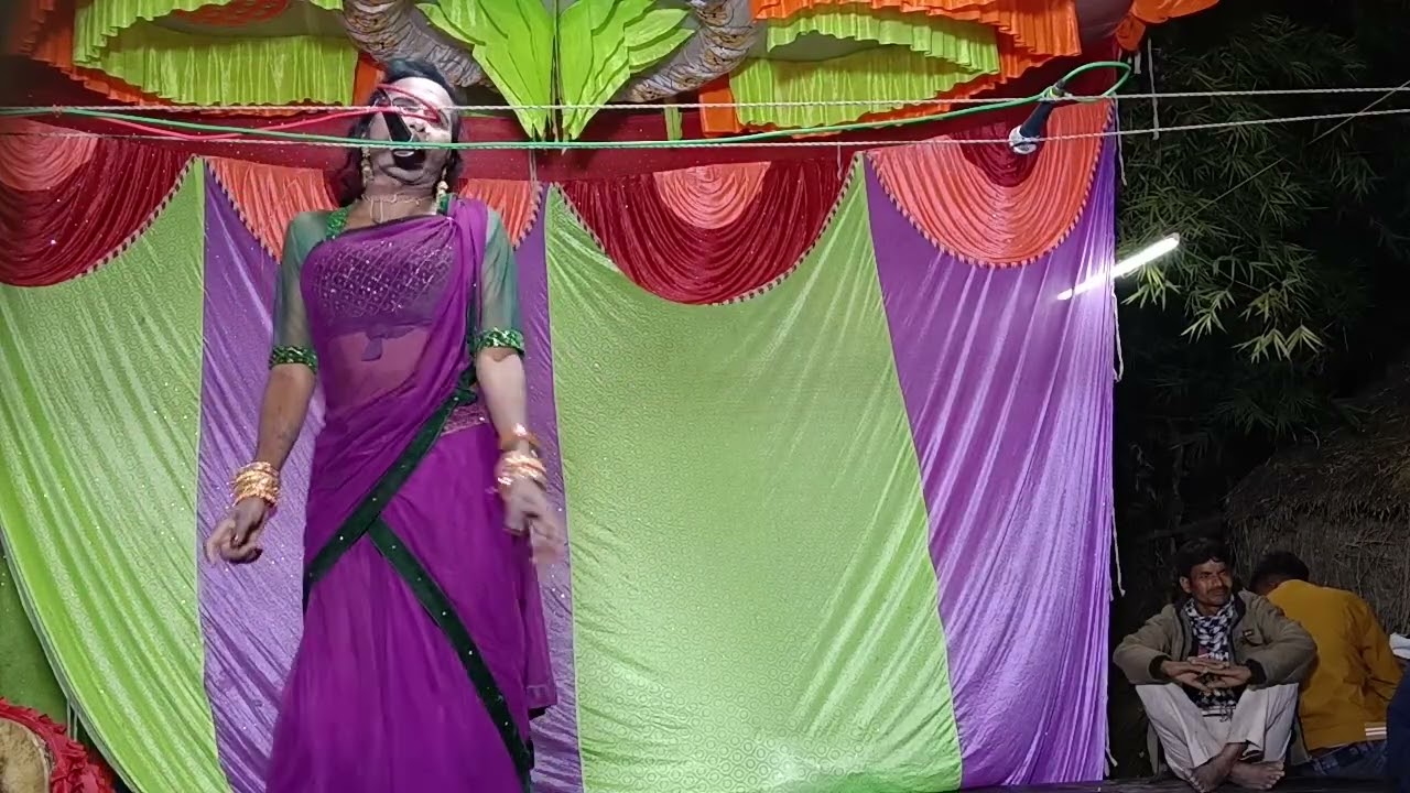 गोकुल में जन्मे कन्हैया अवध में राम भजन में @Sknautanki0 