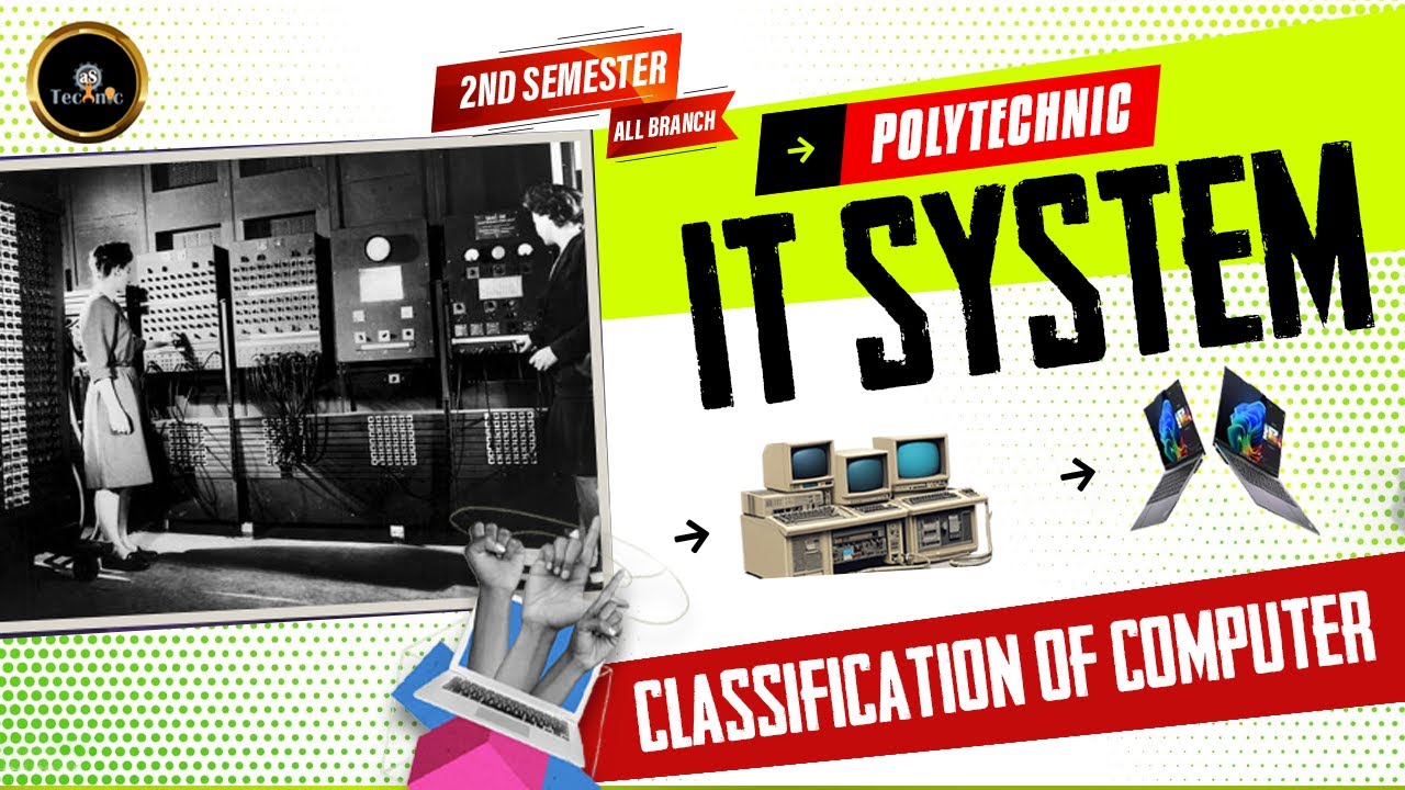 Introduction to It System  : Computer and its block diagram | #astechnic #polytechnic2ndsemester