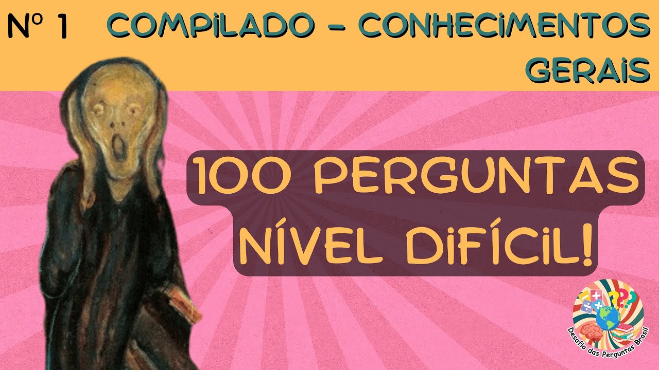 O Quiz Mais Difícil de Conhecimentos Gerais – 100 Perguntas Desafiadoras