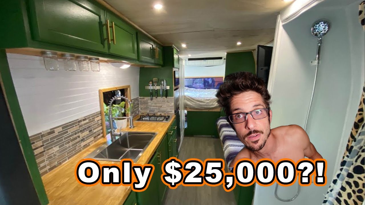 Shuttle bus conversion review || amazing deals on Fb marketplace