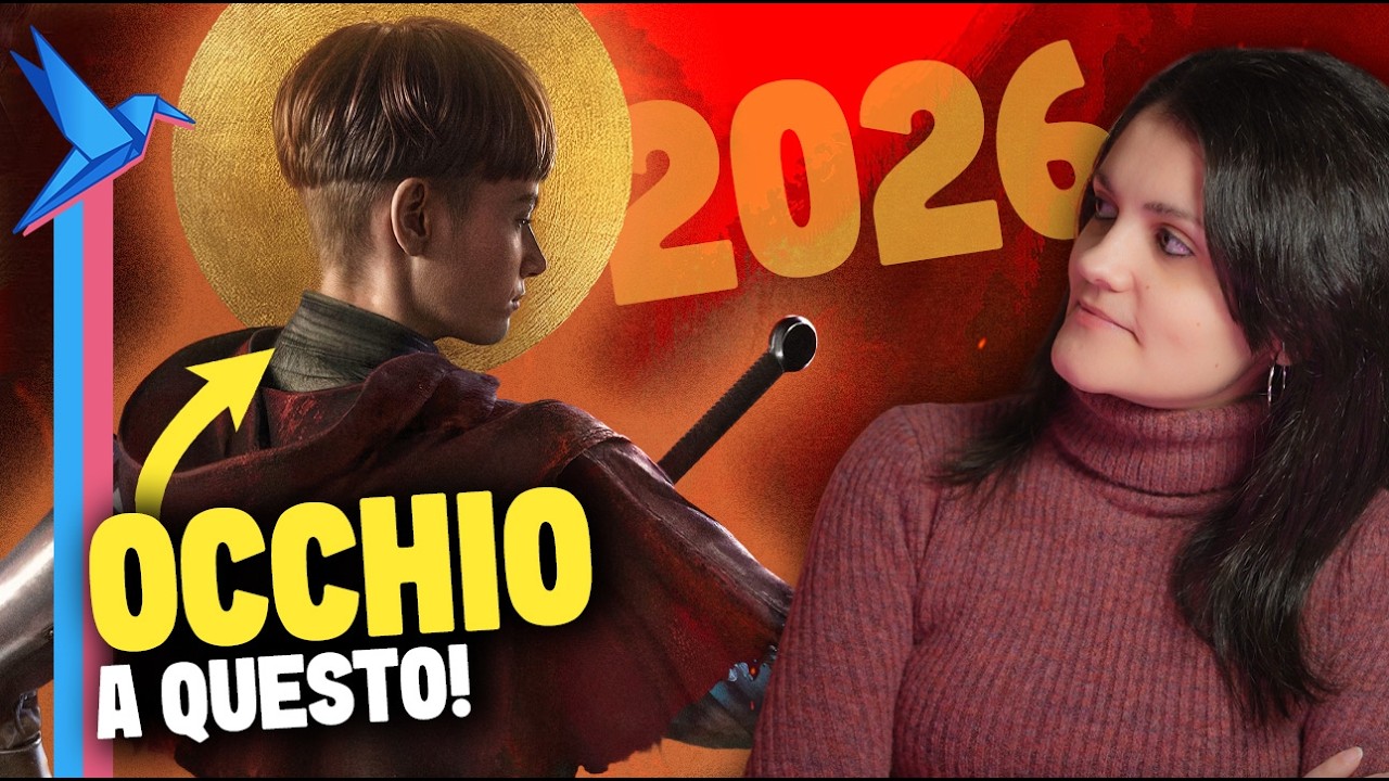 I miei 10 VIDEOGIOCHI più ATTESI del 2026 (scelte non scontate!) 🎮