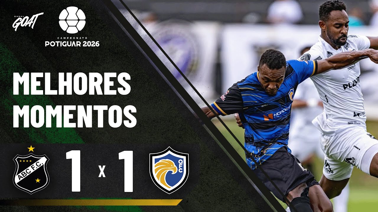 TESTE PRA CARDÍACO! ABC E QFC FICAM NO EMPATE NO POTIGUAR