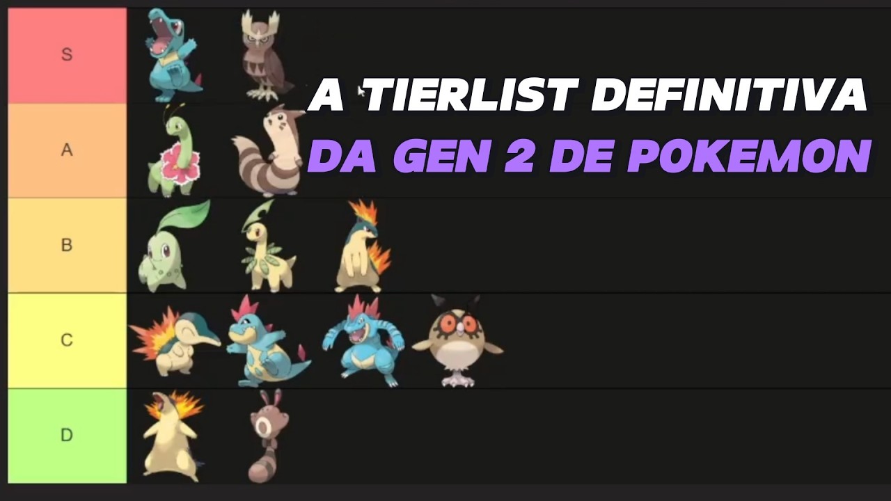 Esses são os MELHORES POKÉMONS da GEN 2!!
