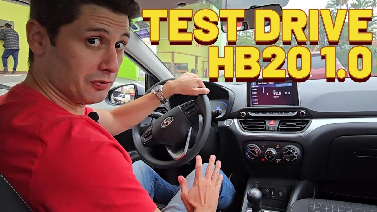 Test Drive HB20 1.0 manual // Caçador de Carros