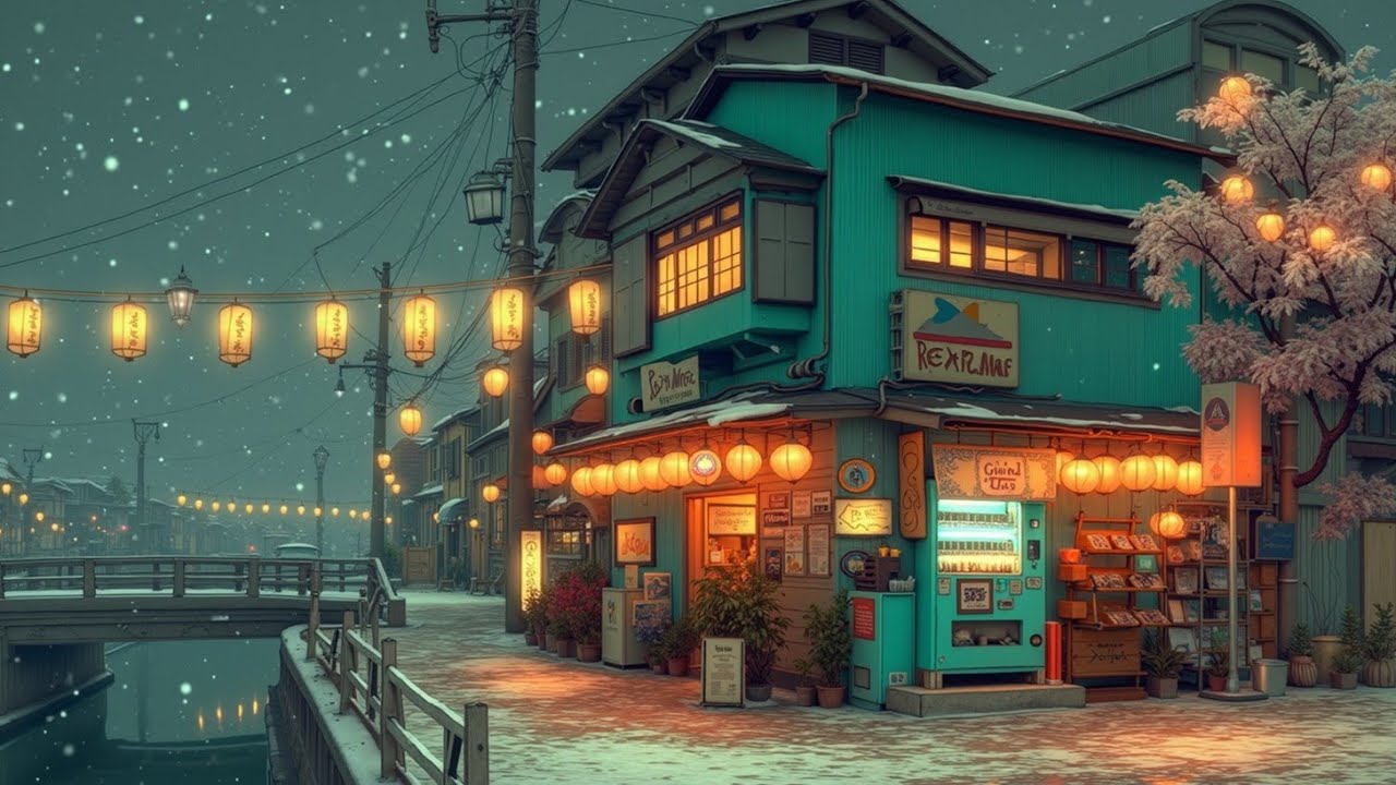 Miejskie Beaty Lofi ~ Relaksująca Japońska Estetyka do Pracy i Nauki 🎧