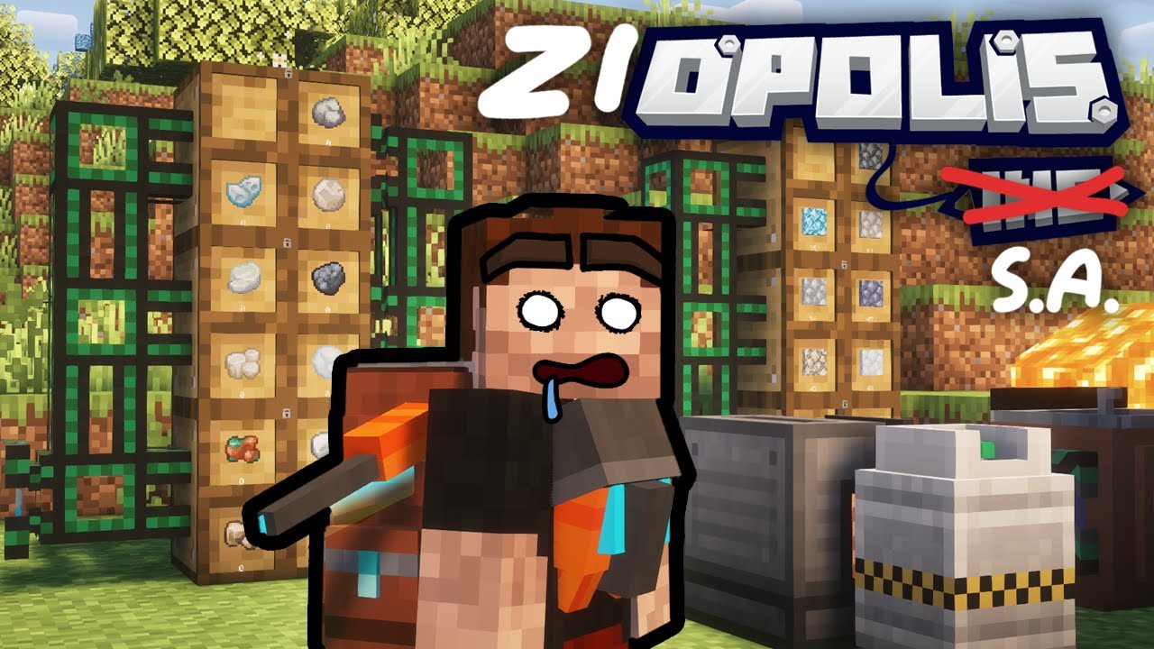 Minecraft: ZIOPOLIS S.A. #8 - Inwentaryzacja 📦