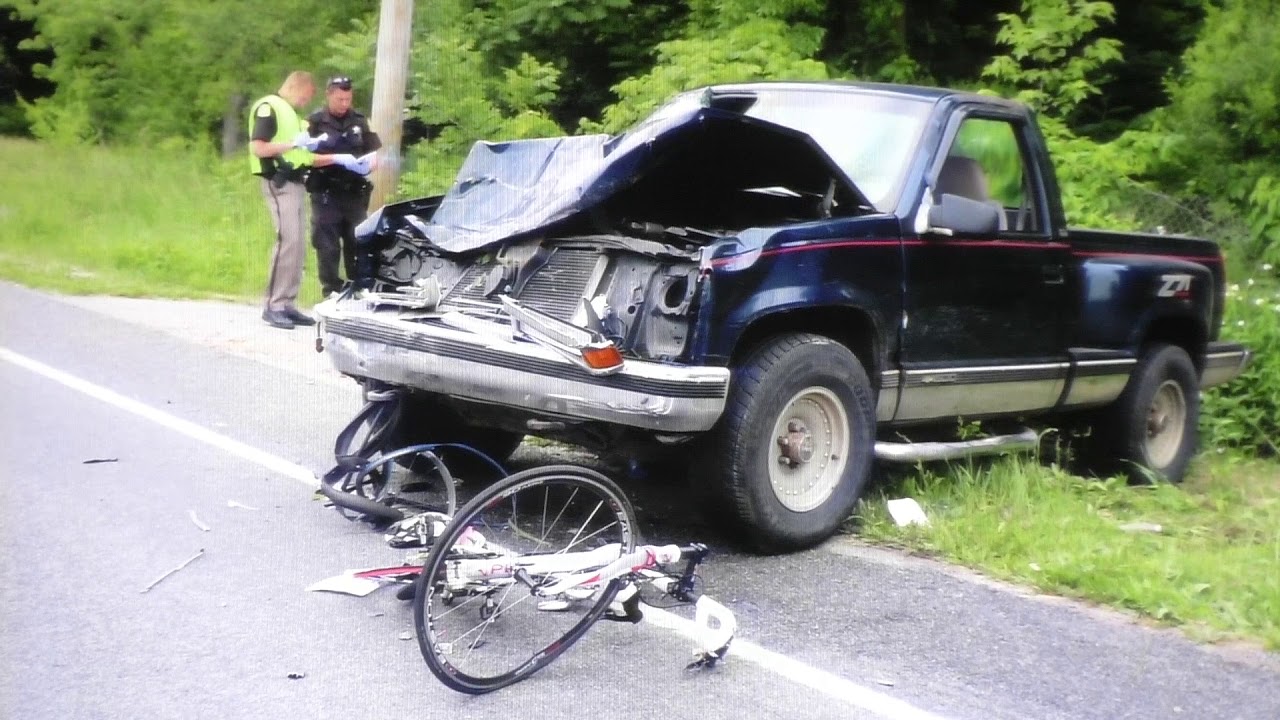 Images show force of impact in fatal Kalamazoo bicycle crash