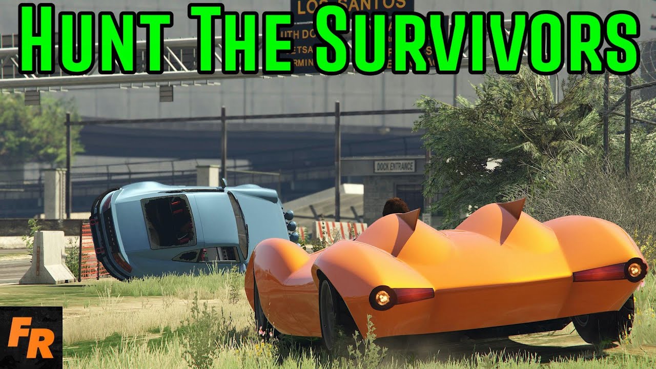 Gta 5 Challenge - Hunt The Survivors - Launch The Scramjet!