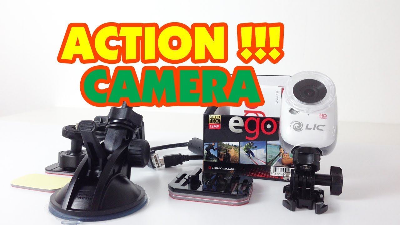Liquid Image Ego HD WiFi Action Camera Unboxing & First Look