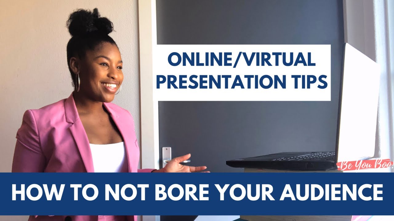 ONLINE PRESENTATION TIPS: How To NOT Bore Your Audience!