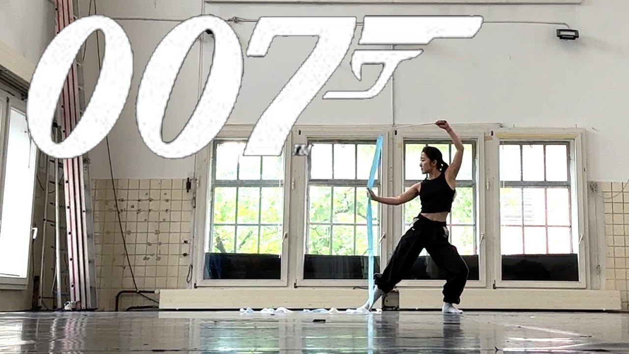Ribbon Dance to James Bond!