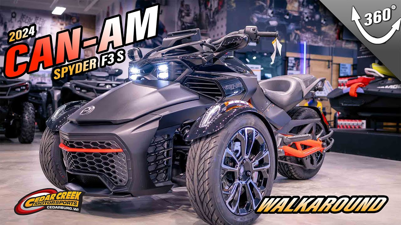 Walkaround | 2024 Can-Am&reg; Spyder F3-S Rotax 1330 ACE