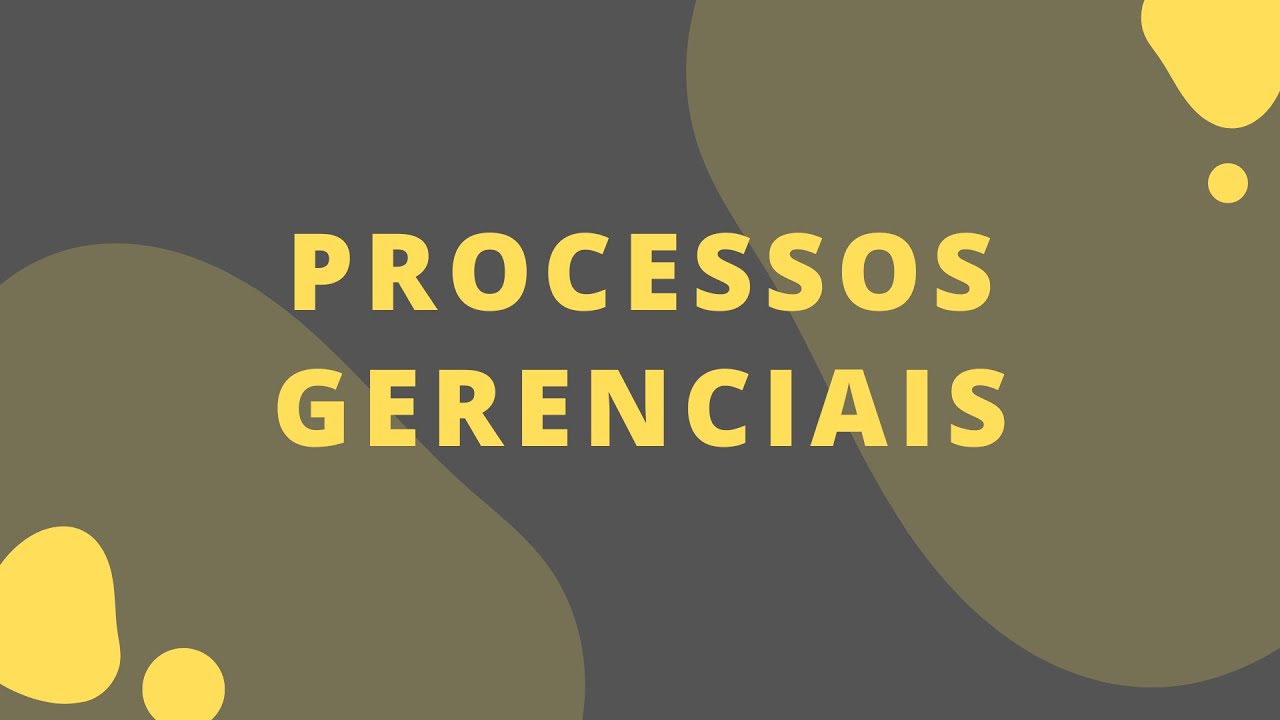 Curso Processos Gerenciais || Fatec Rubens Lara