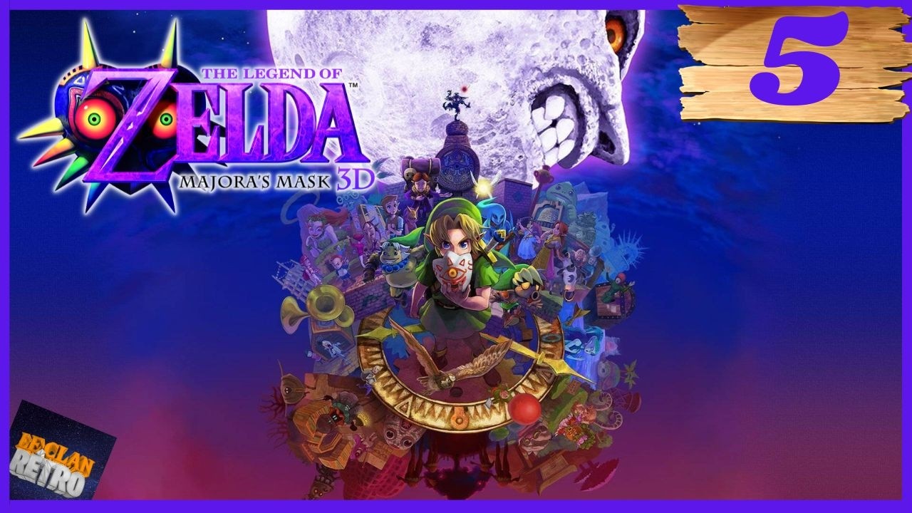 Zelda Majora's Mask 3D (Patch 4K) #5 Let's Play [Live🔴] Fr