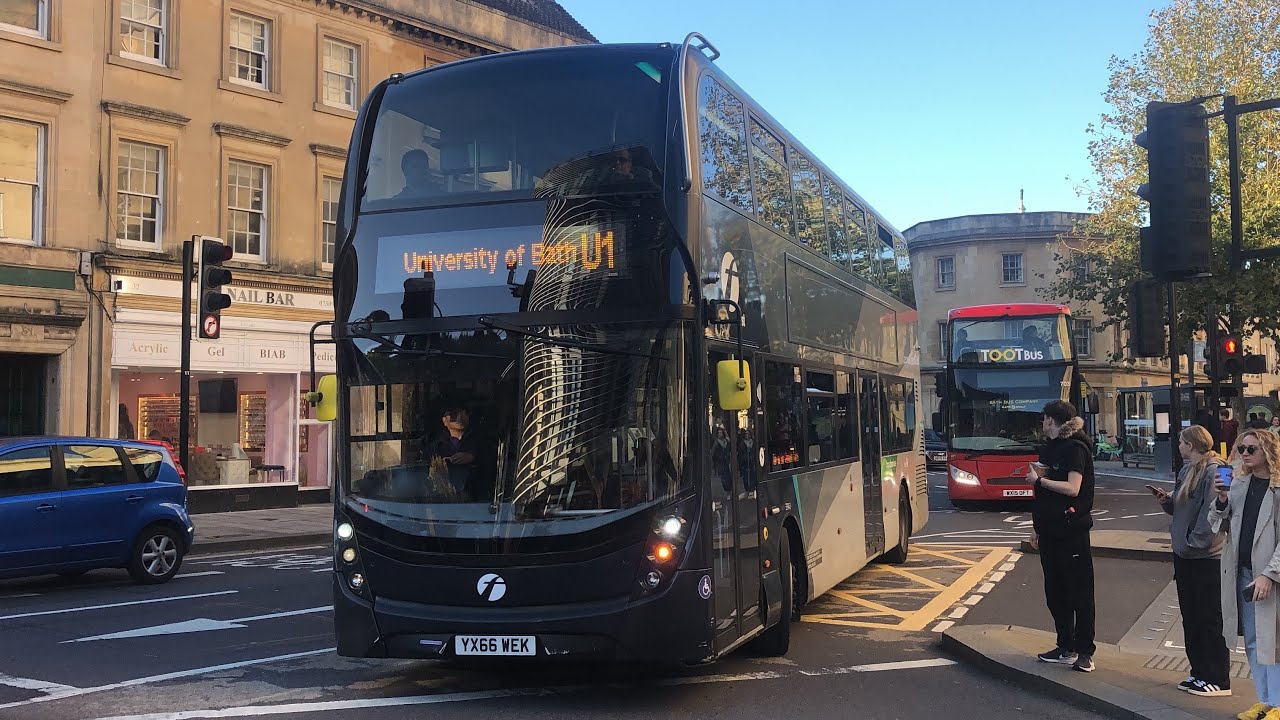 Bus Spotting 2: Buses in Bath City Centre
