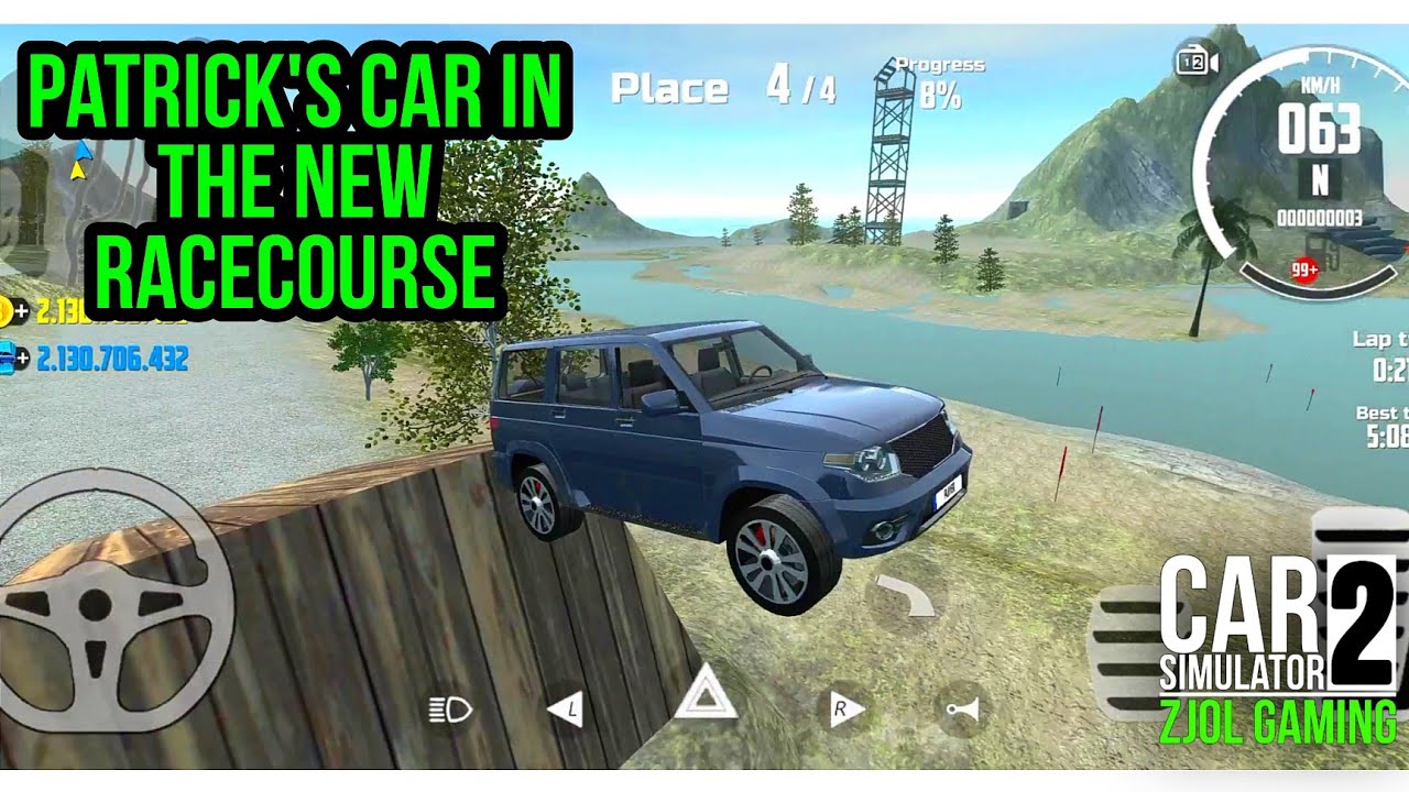 Patrick's Car In The New Racecourse - Car Simulator 2