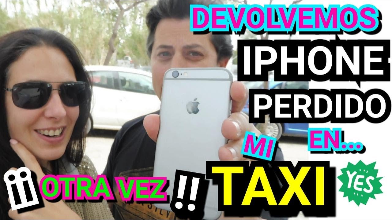 DEVOLVEMOS iPHONE.PERDIDO EN MI TAXI..OTRA VEZ!