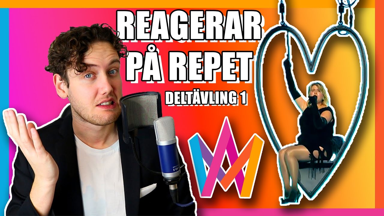 Reagerar på repet! MELODIFESTIVALEN 2025 - Deltävling 1