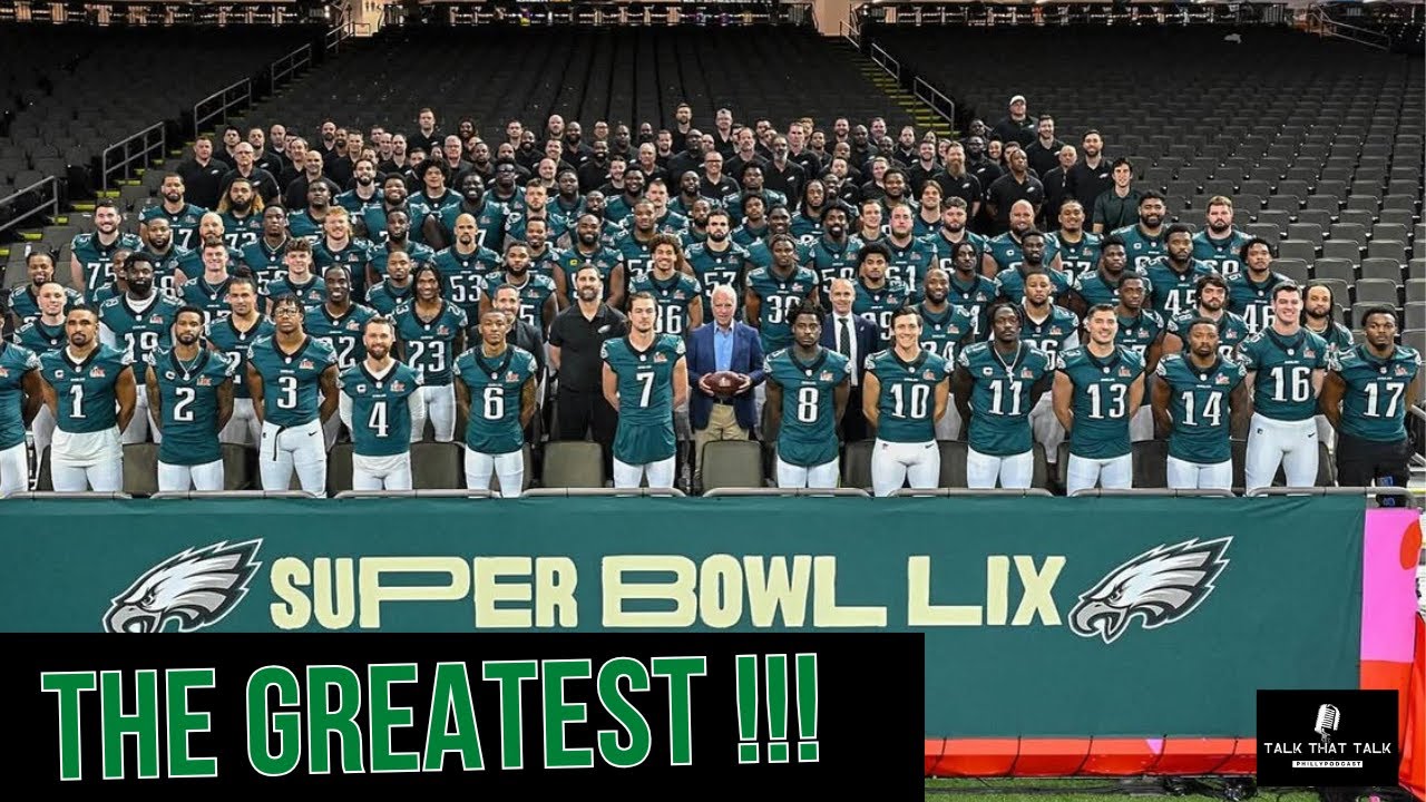 THE 2024 EAGLES ARE THE GREATEST PHILADELPHIA TEAM OF ALL TIME