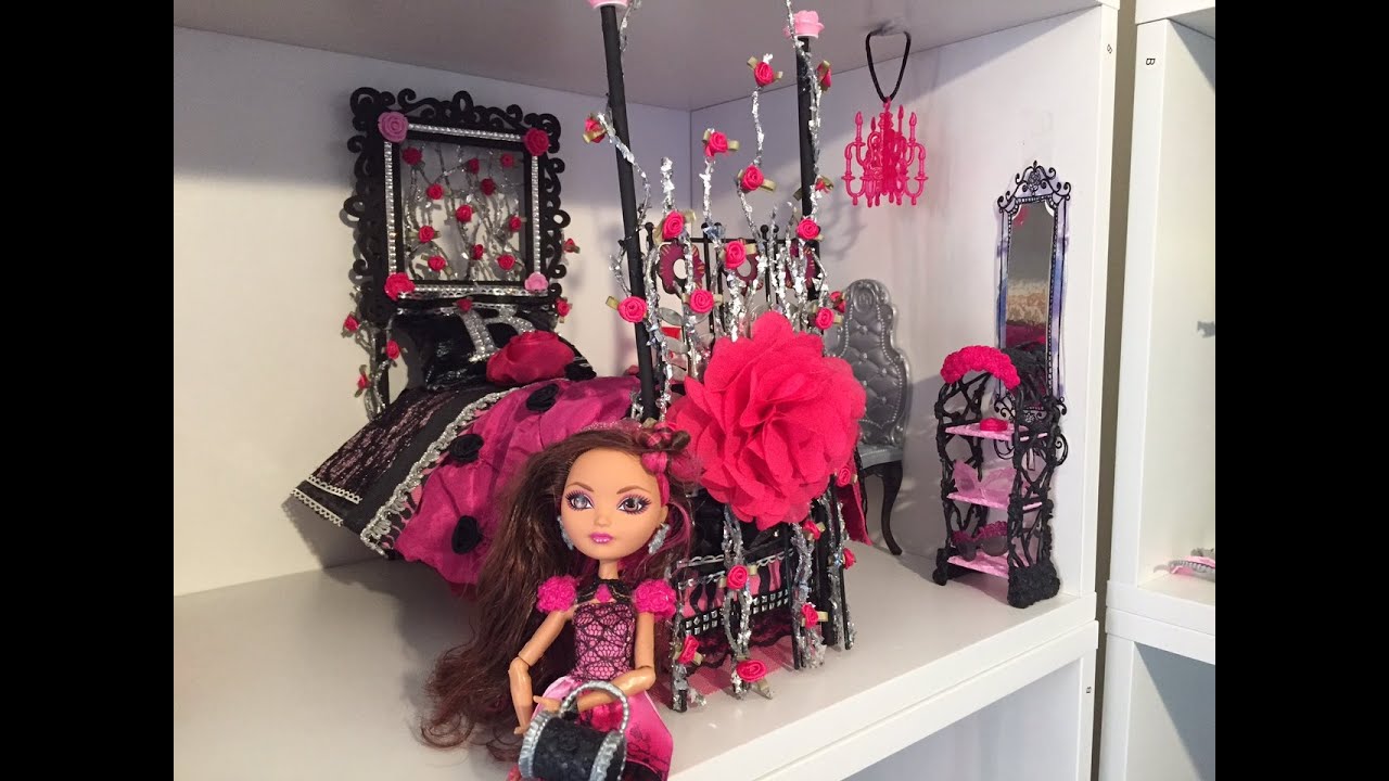 Переделка кровати для куклы BRIAR BEAUTY [EVER AFTER HIGH]
