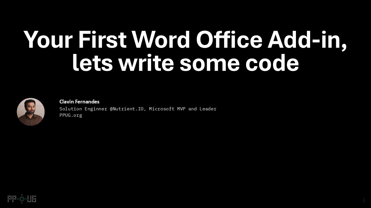 Ваше первое дополнение для Word Office – давайте напишем немного кода.