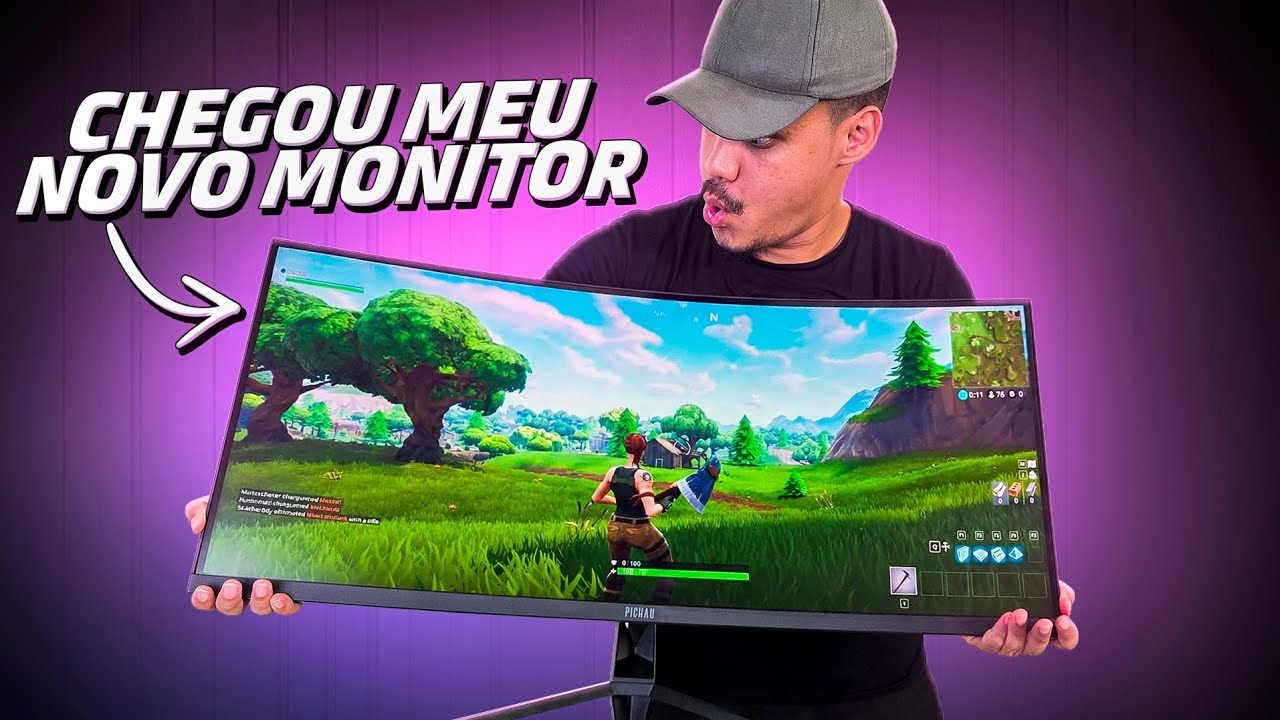 CHEGOU! MONITOR PICHAU NEXUS 34 GO 😱 UNBOXING E COMO FOI ACIONAR A GARANTIA