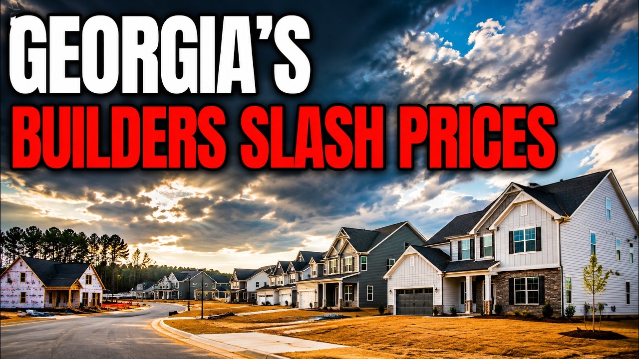 Georgia Housing Market 2026: 10 Suburbs Where Builders Are Slashing Prices on Unsold Homes