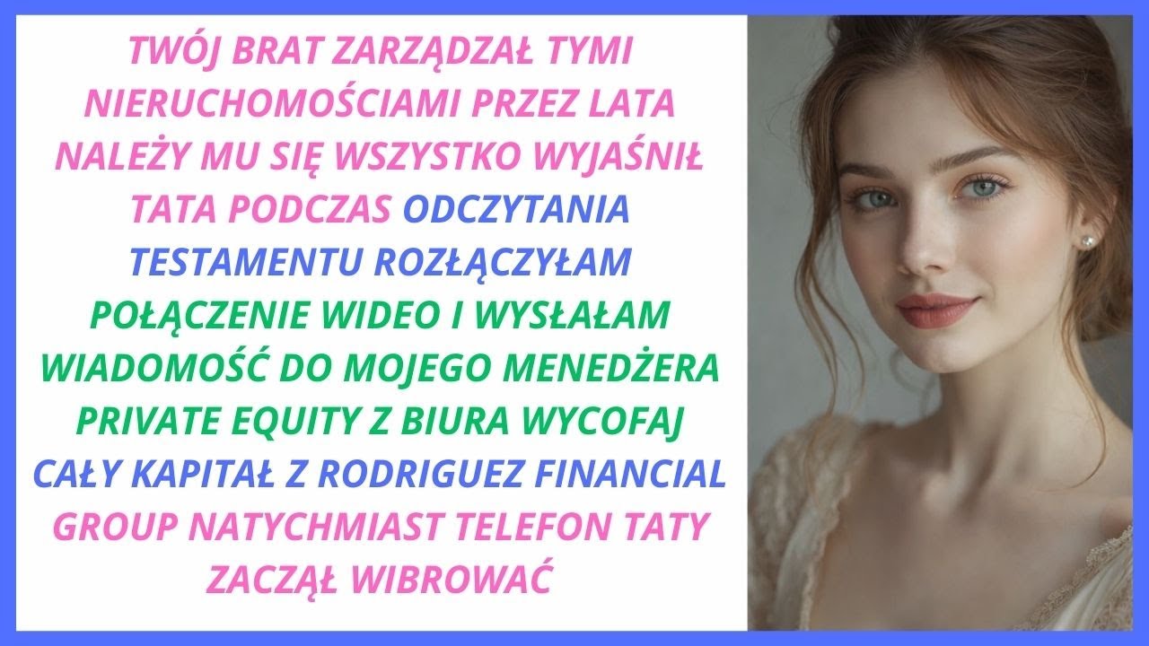 Tata ogłosił mój brat zasługuje na cały majątek potem firma straciła wspólnika za 5,1 mln dolarów!