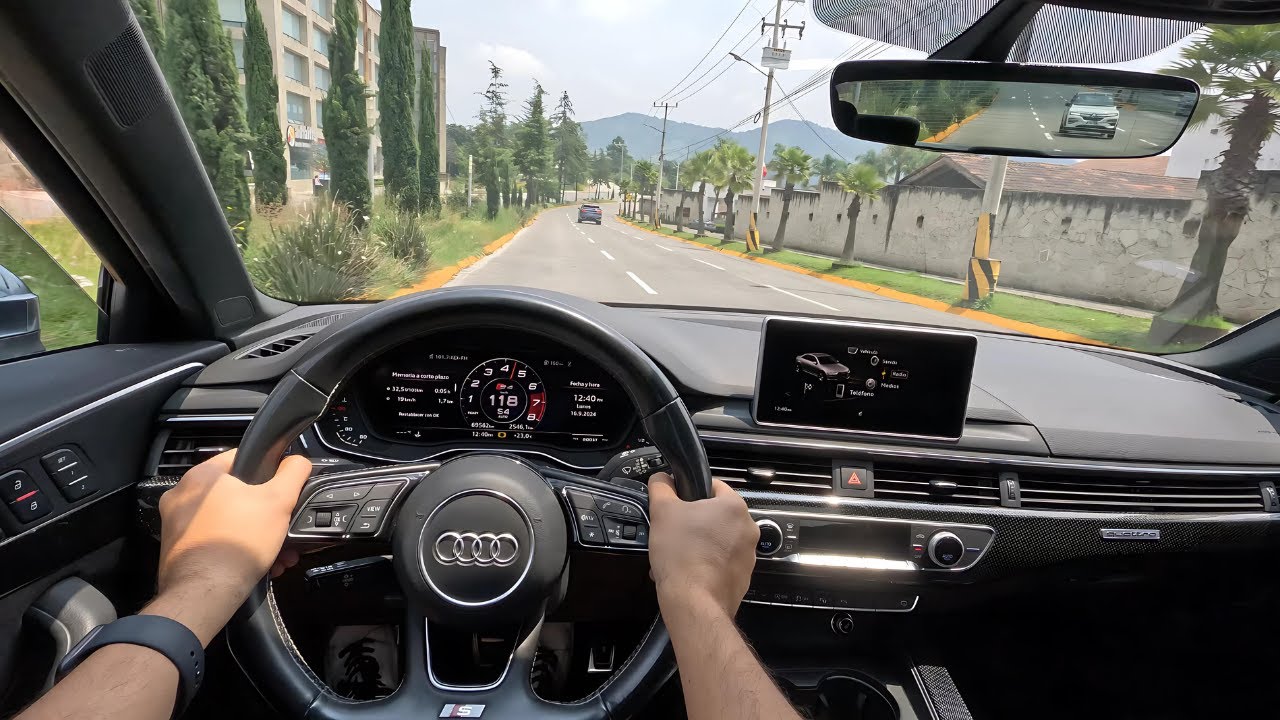 Audi S4 2018 / POV 4K Driving Test
