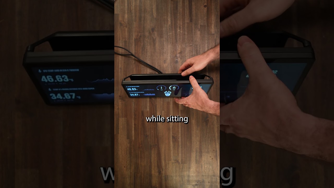 Corsair XENEON Edge Touchscreen Monitor?! #pc #pcgaming #pcbuild #gamingpc