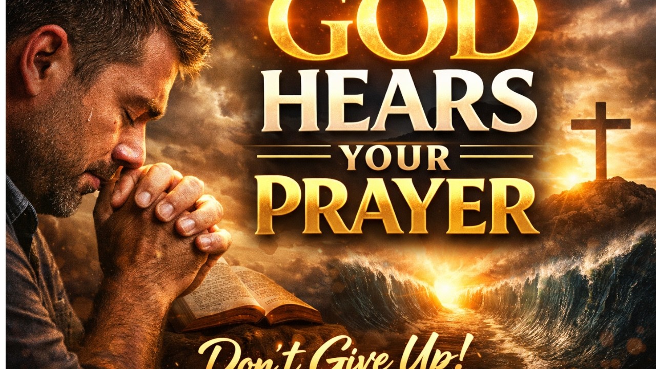 GOD HEARS YOUR PRAYER