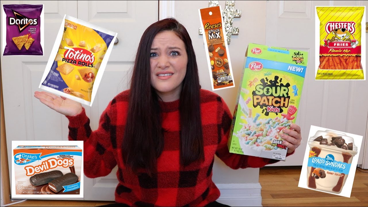 YOUTUBER TRIES HER SUBSCRIBERS FAVORITE SNACKS | FLAMING HOT CHEETOS, DORITOS & MORE.