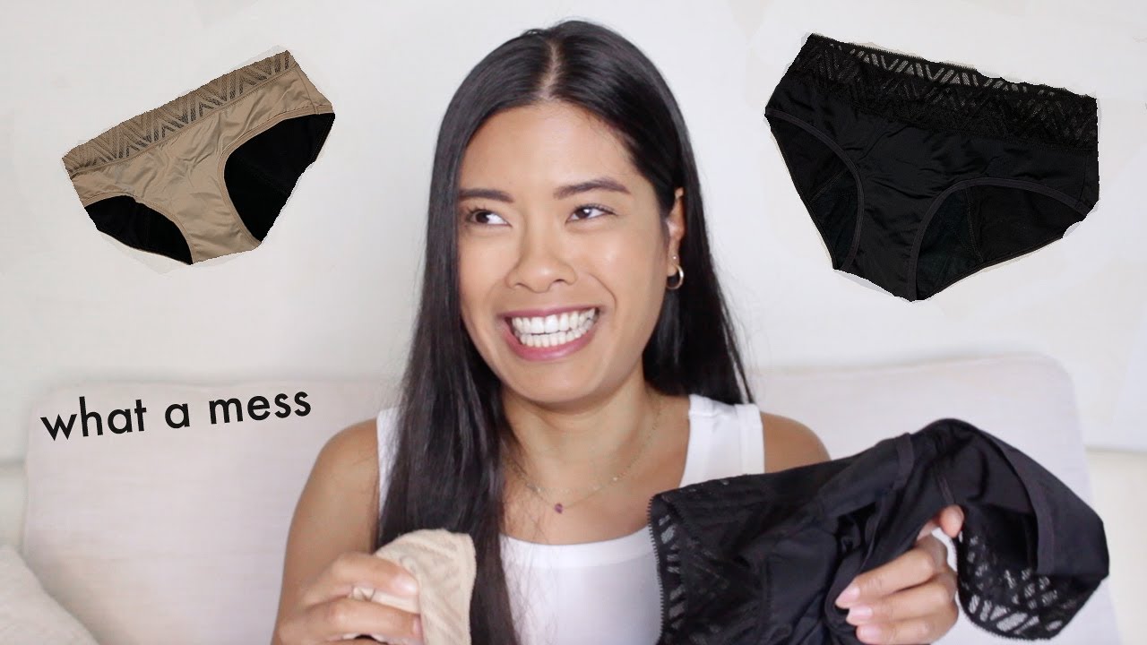 I tried period underwear | Thinx Period Underwear Review