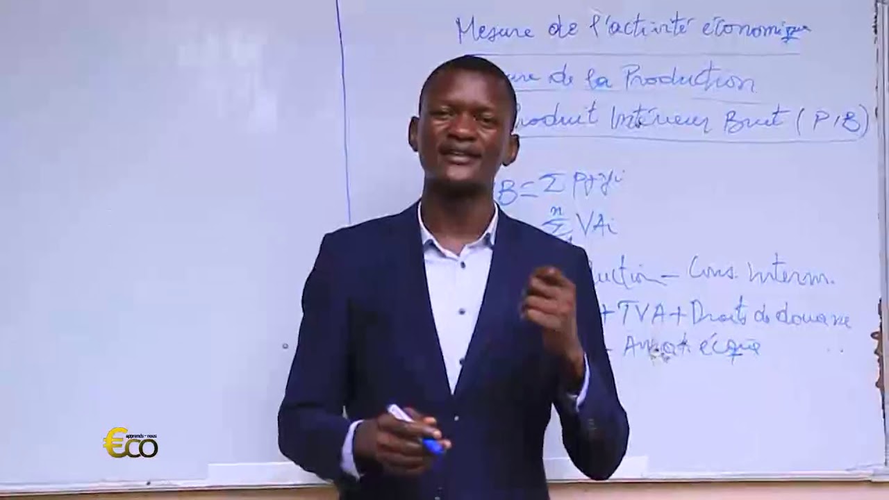 Mesure de l'activité économique à l'aide du Produit Intérieur Brut