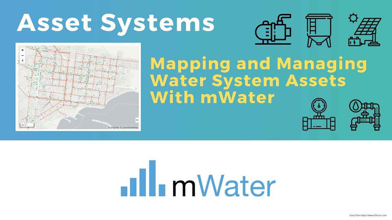 Asset Systems in mWater - Mapping Entire Water Systems