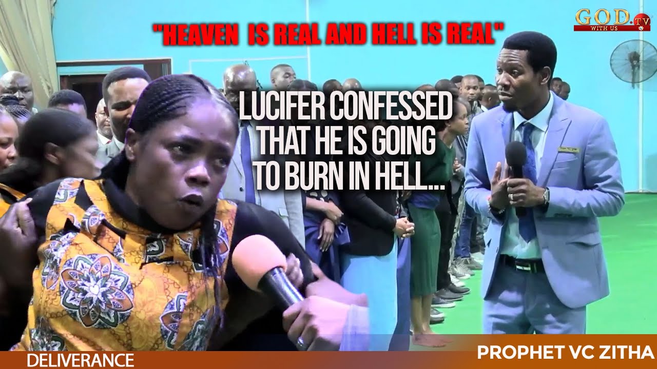 HEAVEN IS REAL AND HELL IS REAL, LUCIFER CONFESSED THAT HE IS GOING TO BURN IN HELL...