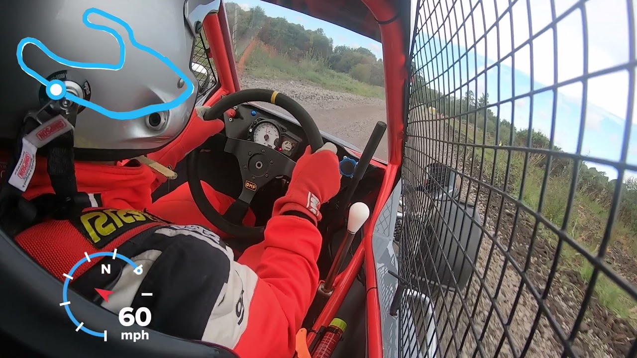Ballycumber Autocross Casmat 750cc Chris Nelson Cas-kart Hire