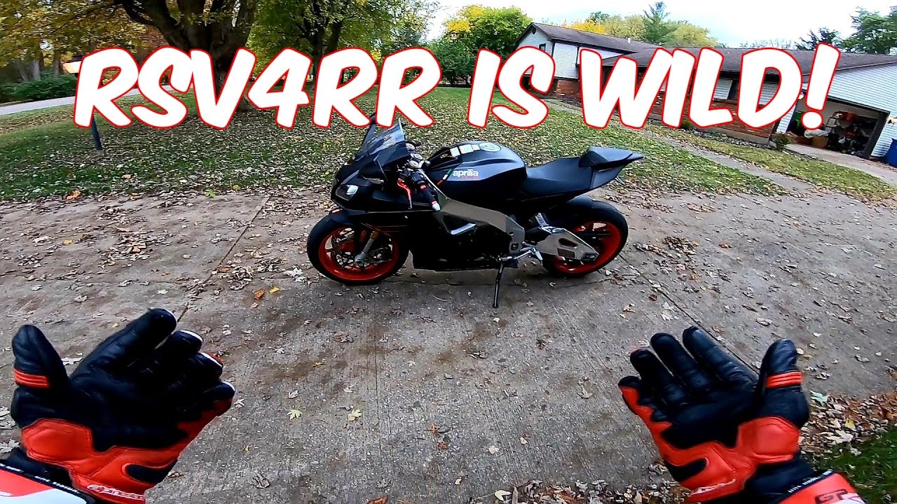 2019 APRILIA RSV4 RR FIRST RIDE!
