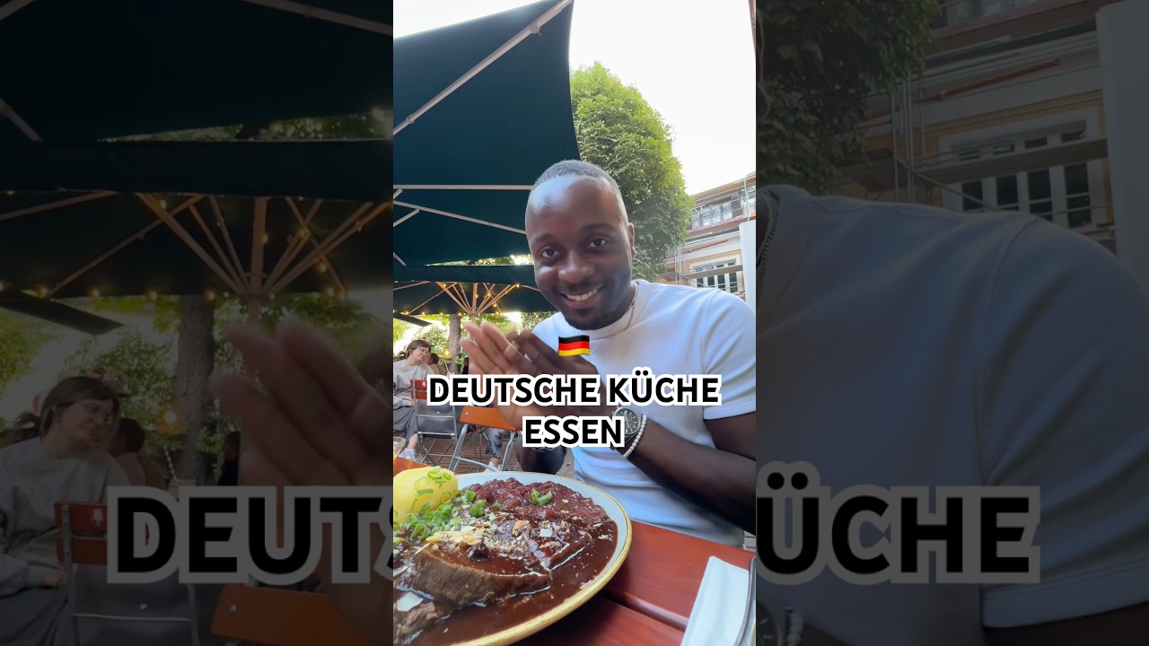 Deutsche Küche essen 🇩🇪 Ich teste Küche aus allen Ländern der Welt 