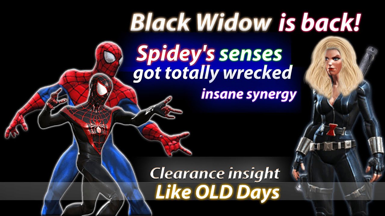 Black Widow Clearance Insight Synergy (Evades shutdown) - Marvel Contest of Champions