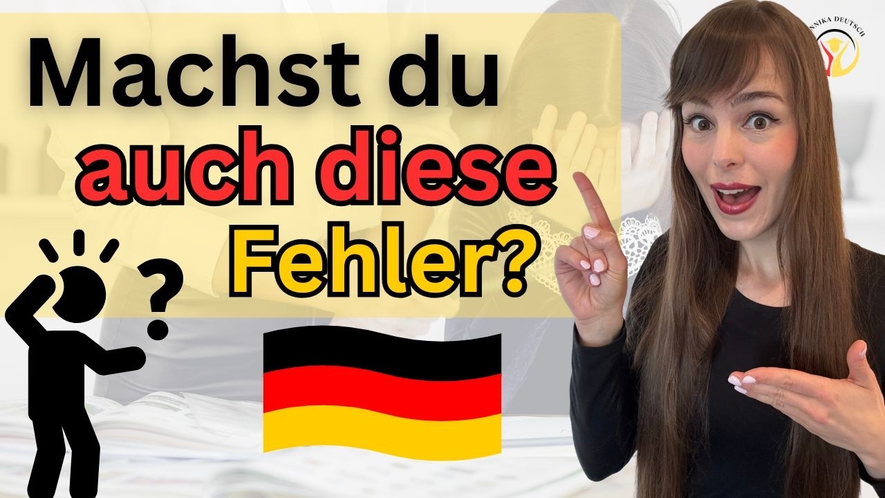 Warum dein Deutsch komisch klingt: 20 Grammatikfehler