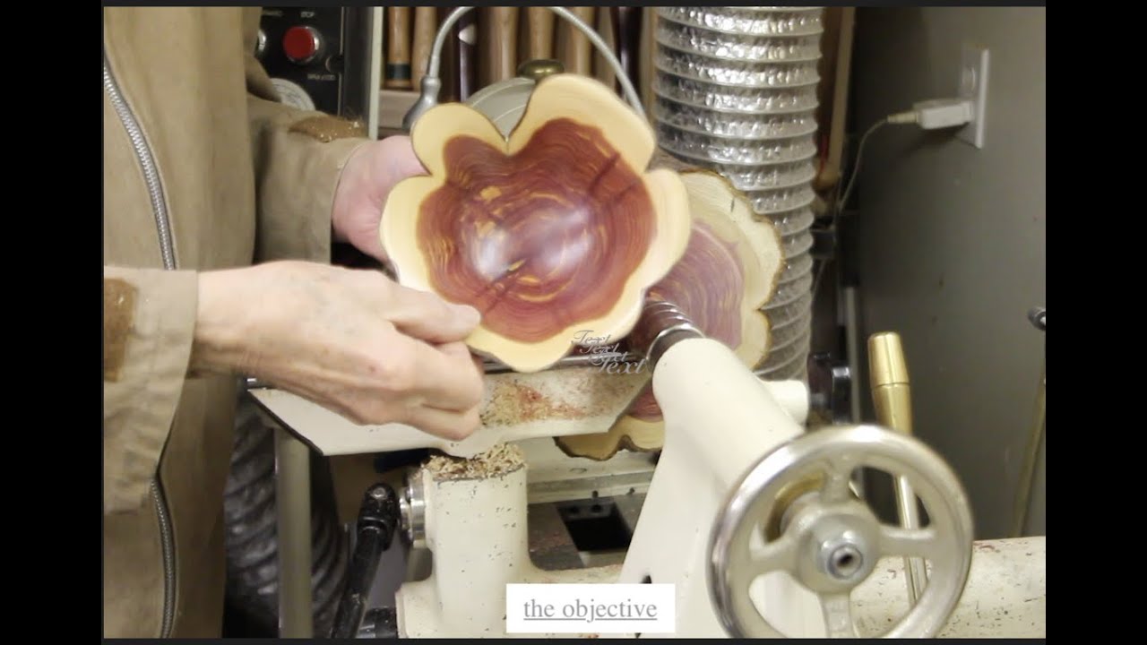 TURNING AN END-GRAIN AROMATIC CEDAR BOWL