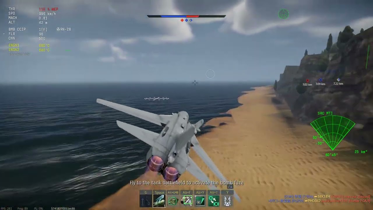 War Thunder - New nuke carrier for Russia (Su-24M)
