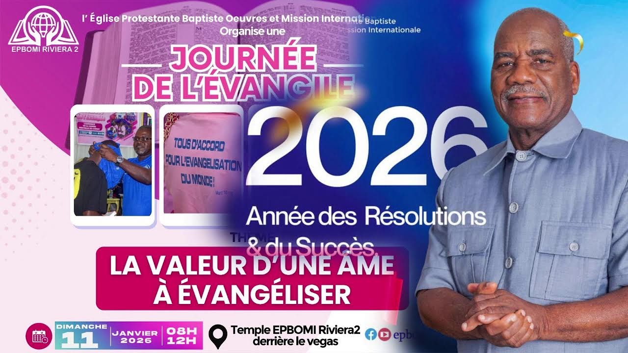 JOURNEE DE L'EVANGILE A L'EPBOMI RIVIERA 2