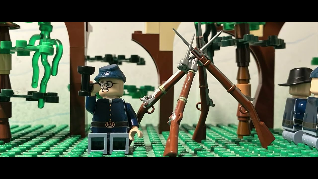 LEGO AMERICAN CIVIL WAR  BATTLE OF SHILOH
