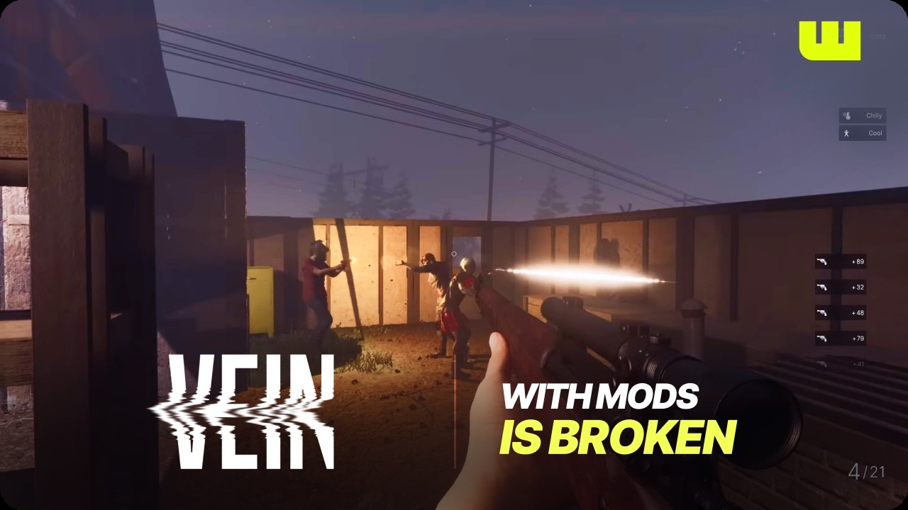 VEIN Trainer +28 Mods (Heal Player, Unlock Target, Teleport Location, & 25 More)